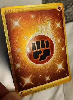 Fighting Energy - 233/198 - Pokemon Chilling Reign Sword & Shield Secret Rare NM - Image 2