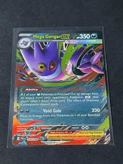 Pokemon TCG Mega Gengar EX 056/094 Phantasmal Flames Double Rare -NM - Image 3