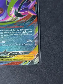Pokemon TCG Mega Gengar EX 056/094 Phantasmal Flames Double Rare -NM - Image 5
