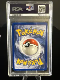 2006 Pokemon EX Legend Maker 53 Geodude Reverse Foil Stamped PSA 8 - Image 2