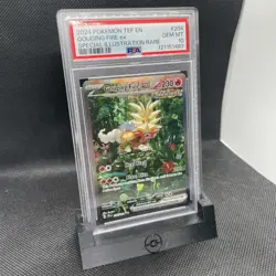 PSA 10 Gouging Fire ex SIR 204/162 Temporal Forces Pokemon 2024 - Image 1