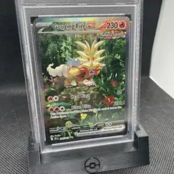 PSA 10 Gouging Fire ex SIR 204/162 Temporal Forces Pokemon 2024 - Image 4
