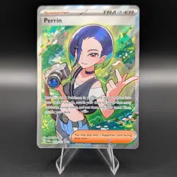 Perrin 209/167 Twilight Masquerade Pokemon TCG Trainer Full Art Ultra Rare NM - Image 1