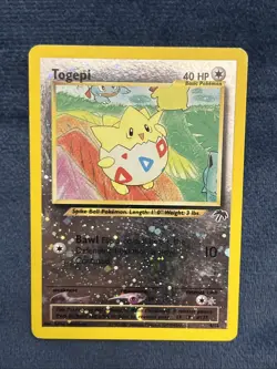 Togepi Reverse Holo Southern Islands 4/18 Pokemon TCG - Image 1