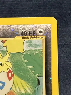 Togepi Reverse Holo Southern Islands 4/18 Pokemon TCG - Image 3
