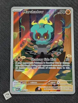 Marshadow 146/132 - Mega Evolution Illustration Rare Pokemon TCG NM - Image 1