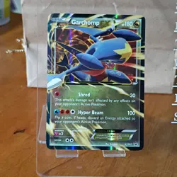 Pokemon Garchomp EX black star Promo XY167 XY Holo 180HP Dragon Basic - Image 1