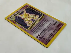 Alakazam 1/102 Base Set Holo Pokemon Card 1999 WOTC LP - Image 3