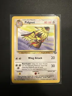 Pokemon Pidgeot 24/64 Non Holo Rare Unlimited- Jungle NM - Image 1