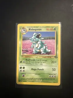 Pokemon TCG Nidoqueen Jungle 23/64 Regular Unlimited Rare Non Holo Vintage NM - Image 1