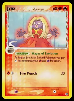 NM Jynx Delta Species - #17/101 Dragon Frontiers Rare Pokemon Normal - Image 1