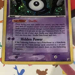 Pokemon TCG Unown S EX Unseen Forces S /28 Holo Holo Rare - Image 2