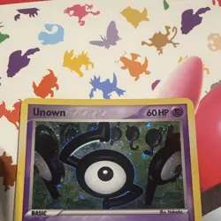 Pokemon TCG Unown S EX Unseen Forces S /28 Holo Holo Rare - Image 4