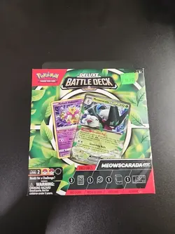 Pokemon TCG: Meowscarada EX Deluxe Battle Deck - Image 1