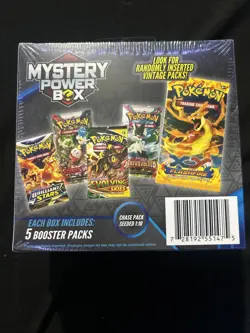 Pokemon TCG Mystery Power Box (5 Booster Packs) New & Sealed - - Image 2