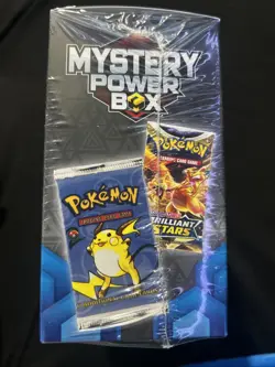 Pokemon TCG Mystery Power Box (5 Booster Packs) New & Sealed - - Image 4