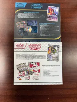 Pokemon Phantasmal Flames And White Flare Elite Trainer Box ETB - Image 2