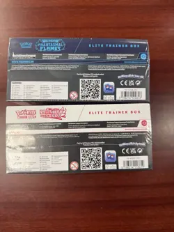 Pokemon Phantasmal Flames And White Flare Elite Trainer Box ETB - Image 3