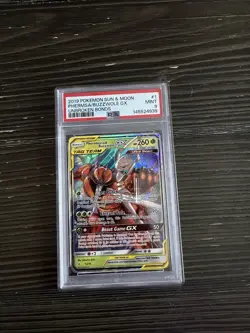 2019 Pokemon Sun & Moon Phermsa/Buzzwole GX Unbroken Bonds-FA PSA 9 - Image 1