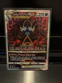 Hisuian Samurott VSTAR GG52/GG70 Pokemon Crown Zenith: Galarian Gallery Holo - Image 1