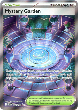 Mystery Garden - Ultra Rare 172/132 - Mega Evolution - Pokemon NM/M - Image 1