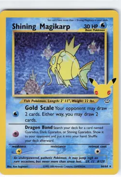 Pokemon - Shining Magikarp 66/64 - Celebrations: Classic Collection - Image 1