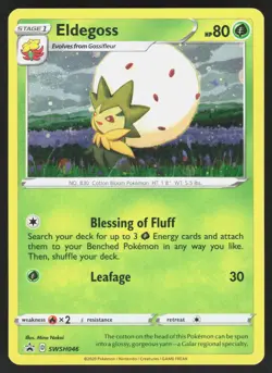 Eldegoss SWSH046 Promo Sword & Shield Promo Pokemon Holo Near Mint - Image 1