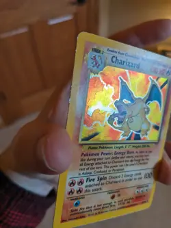 Pokemon Charizard 004/102 Base Set Holo Unlimited - Image 5