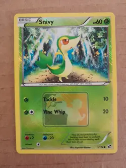 Pokemon Snivy Black & White League Crosshatch Promo NM-Mint See Pictures - Image 1