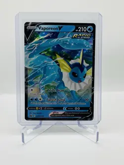 Pokemon TCG Vaporeon V SWSH150- NM - Image 1