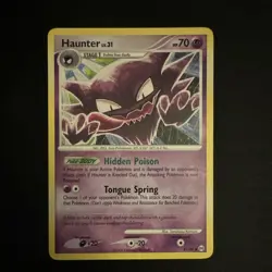 Pokemon TCG Haunter 41/99 Arceus Uncommon Stage 1 Regular 2009 English - Image 1