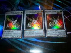 3x Herald of the Arc Light 1st Edition Super Rare RA01-EN031 Yu-Gi-Oh! - Image 1