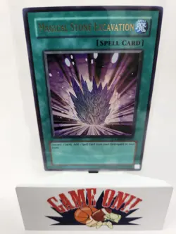 YuGiOh Magical Stone Excavation CP02-EN001 Champion Pack Ultra Rare NM - Image 1