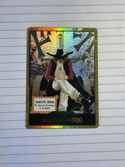 Op14 Dracule Mihawk Gold Don!! The Azure Sea’s Seven One Piece Tcg English - Image 1