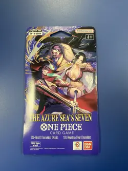 One Piece TCG The Azure Sea’s Seven OP-14 Sleeved Booster Pack Lot Of 10 Sealed - Image 5