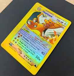 Charizard 146/144 Skyridge 2003 Rare Reverse Holo Pokemon Card Near Mint - Image 3