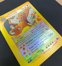 Charizard 146/144 Skyridge 2003 Rare Reverse Holo Pokemon Card Near Mint - Image 4