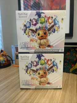 Pokemon TCG: Prismatic Evolutions Elite Trainer Box ETB SV8.5 Sealed LOT OF 2 - Image 1