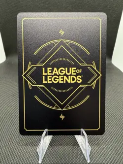 Riftbound Annie Dark Child Metal Card from Houston Prize Wall Exclusive 1 of 35 - Image 2