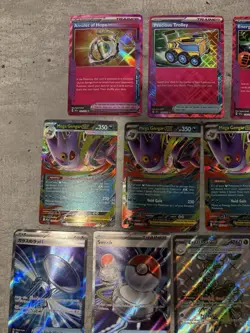Pokemon Card Lot, Mega Charizard, Mega Gengar, Full Art Trainers, And More - Image 2