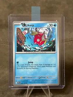 Magikarp Ikarp 044/198 Large Printer Hickey Error Misprint Pokemon Card NM % - Image 1