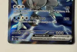 Black Kyurem EX 218/191 Sv08: Surging Sparks Holo Full Art Pokemon TCG Card NM - Image 2