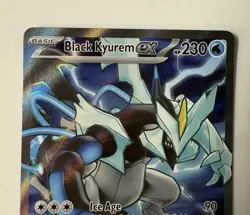 Black Kyurem EX 218/191 Sv08: Surging Sparks Holo Full Art Pokemon TCG Card NM - Image 3