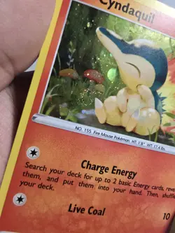 Cyndaquil - (Cosmos Holo) SWSH221 SWSH: Sword & Shield Promo Cards Holo *swirl* - Image 2