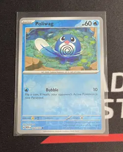 Poliwag 60/165 Reverse Holo NM Scarlet & Violet - 151 Pokemon Card - Image 1
