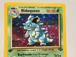 1st Edition Holo Nidoqueen Card - Ungraded NM - Jungle 7/64 - Wizards WOTC 1999 - Image 2