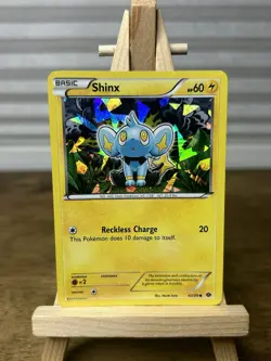 Pokemon TCG Next Destinies Blister - Shinx #43/99 - Cracked Ice Holo Card LP/NM - Image 1