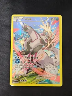 Pokemon Palkia #XY75 Full Art LP 2016 XY Black Star Promo Holo Card - Image 1