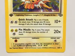 1st Edition Holo Jolteon Card - Ungraded NM - Jungle 4/64 - Wizards WOTC 1999 - Image 4