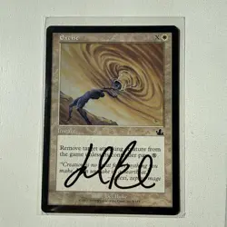 1x Signed Excise Instant White Prophecy 2000 MtG FREE SHIPPING - Image 1